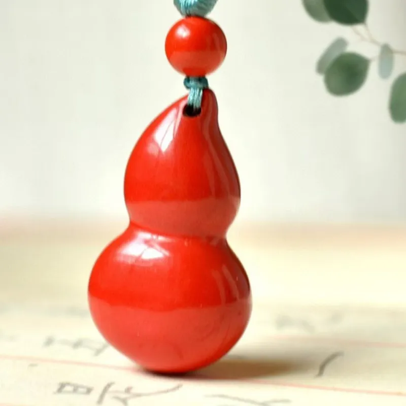 JUNWEN Cinnabar Necklaces Unisex-6