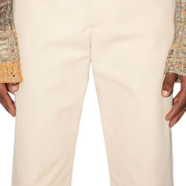 Acne Studios Casual Pants Men Beige-4
