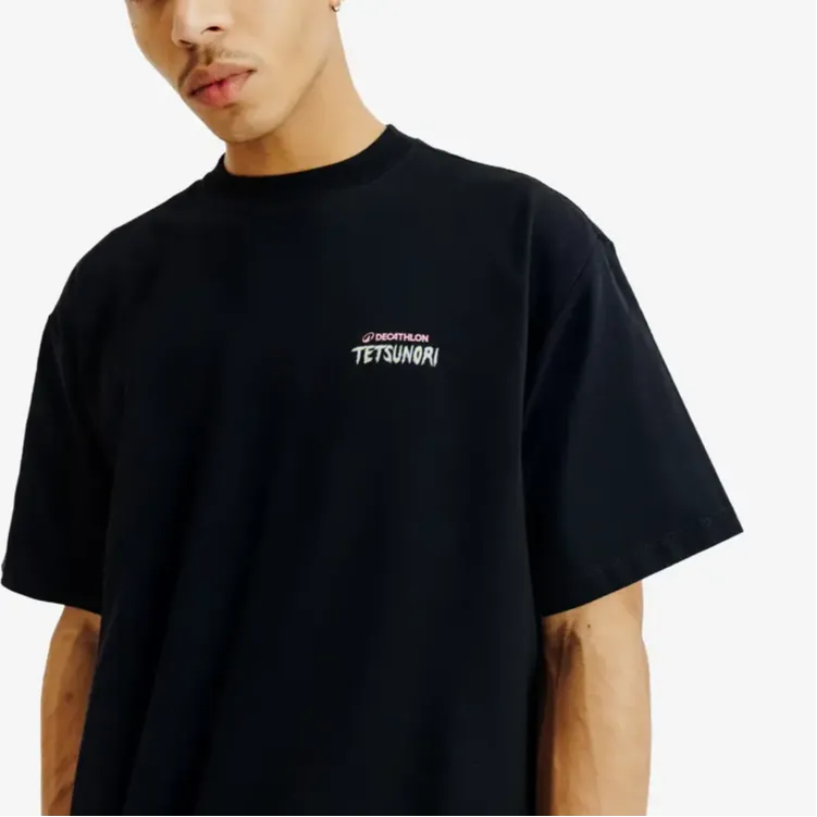DECATHLON x TETSUNORI T Shirt Unisex Black-4