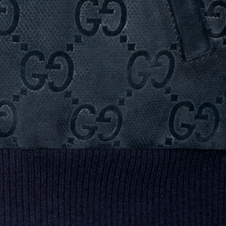 GUCCI Gg Printed Suede Bomber Jacket-2