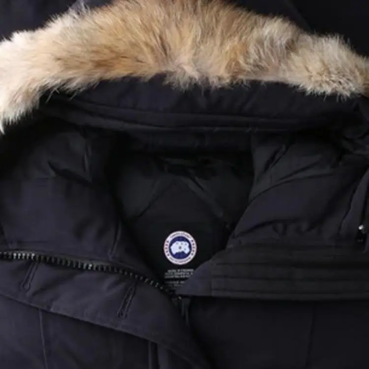 Canada Goose Down Jacket Women's Navy Blue-2