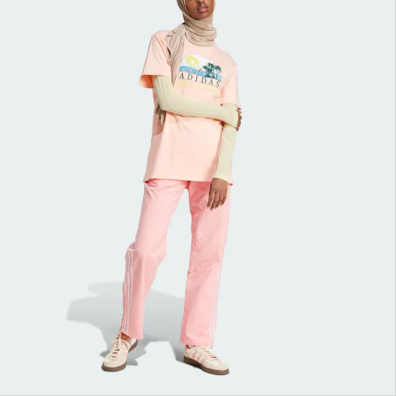 Adidas Originals Trefoil Series Island Club Loose Tee-2