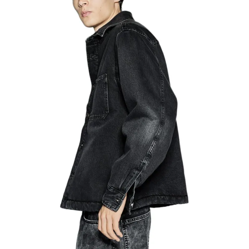 H&M Shirts Men Black-2