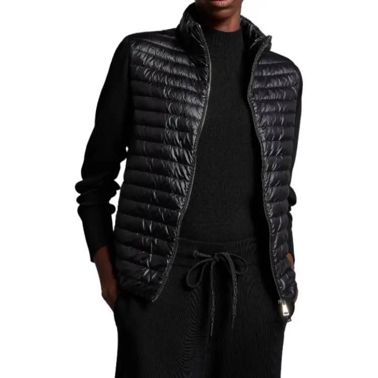 Moncler Contrasting sleeve Padded Jacket-4