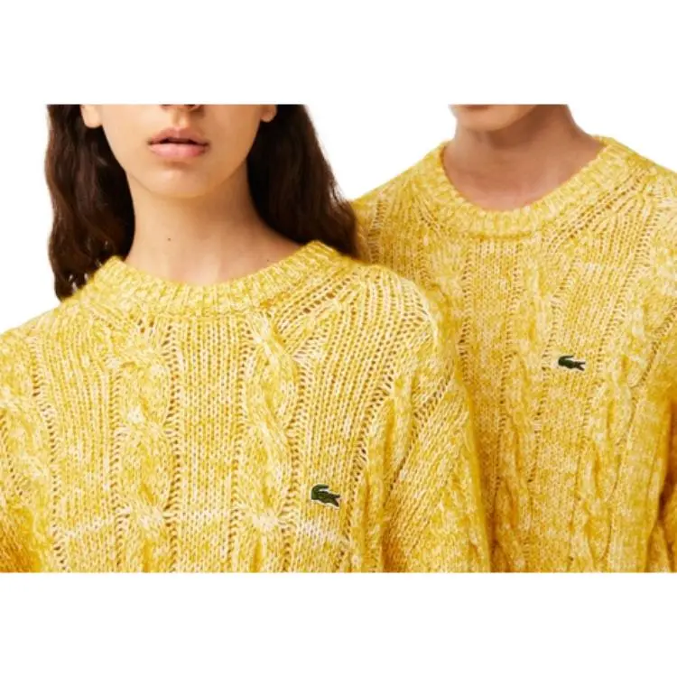 LACOSTE Sweaters Unisex Yellow-4