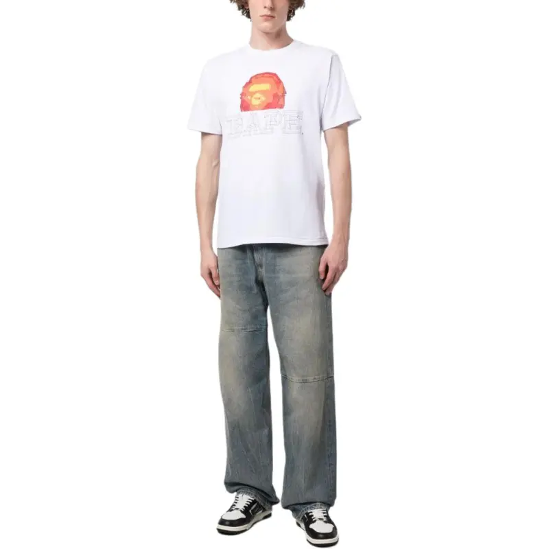 Bape Polygon Ape Head Tee-2