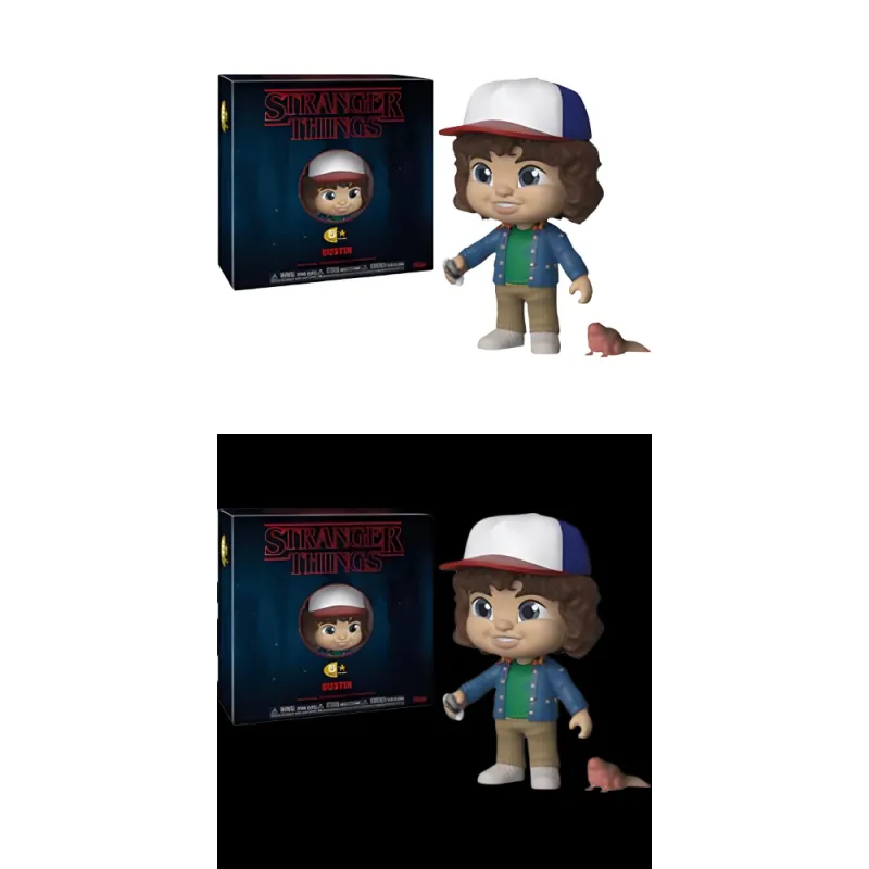 Funko POP! Collection 5 Star Collection American TV Series Stranger Things Dustin Chibi Figures-3