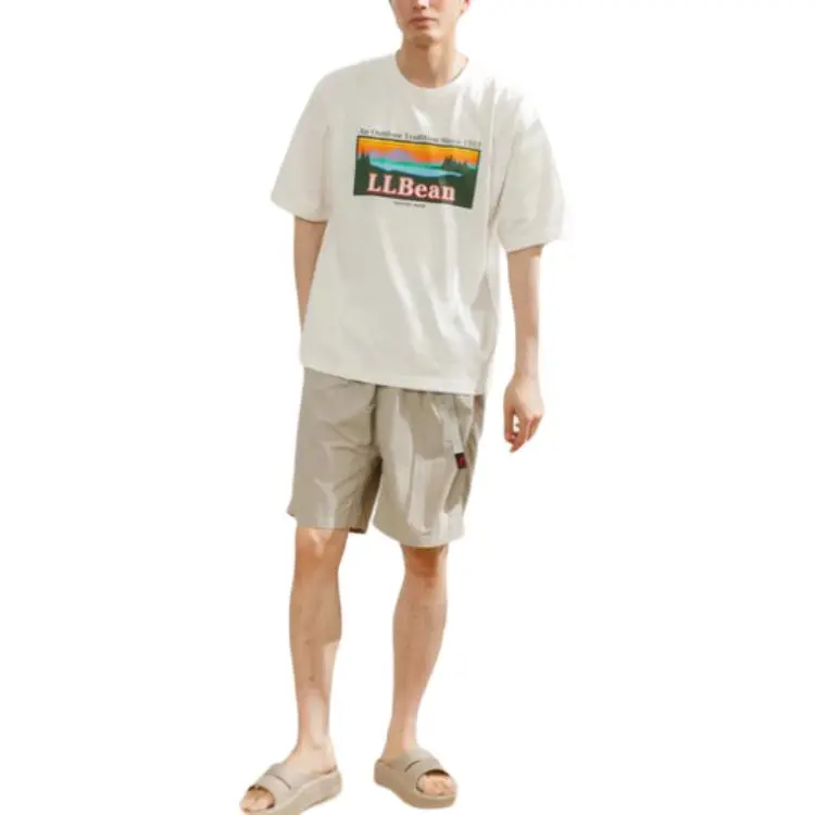 L.L.Bean T-Shirts Men Umber-1
