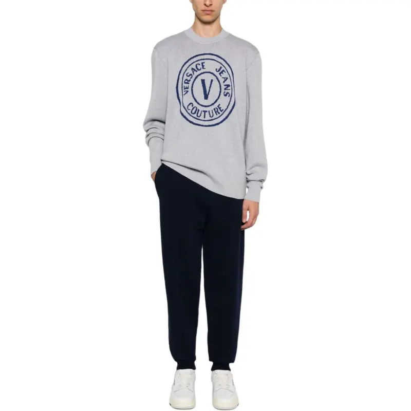 VERSACE JEANS COUTURE V Emblem Sweater-1