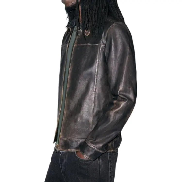 ALLSAINTS Classic Zip Up Jacket-3