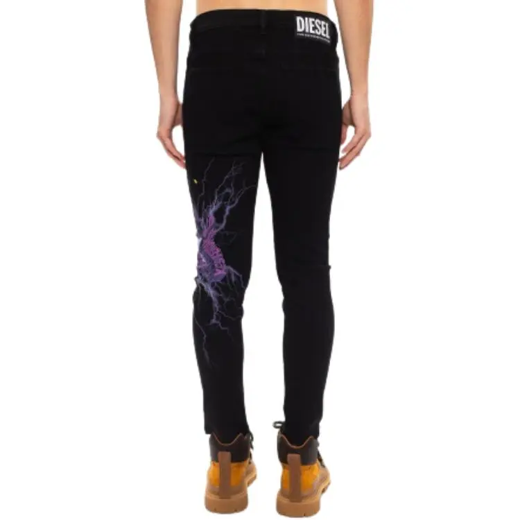 DIESEL D Amny Distressed Jeans-2