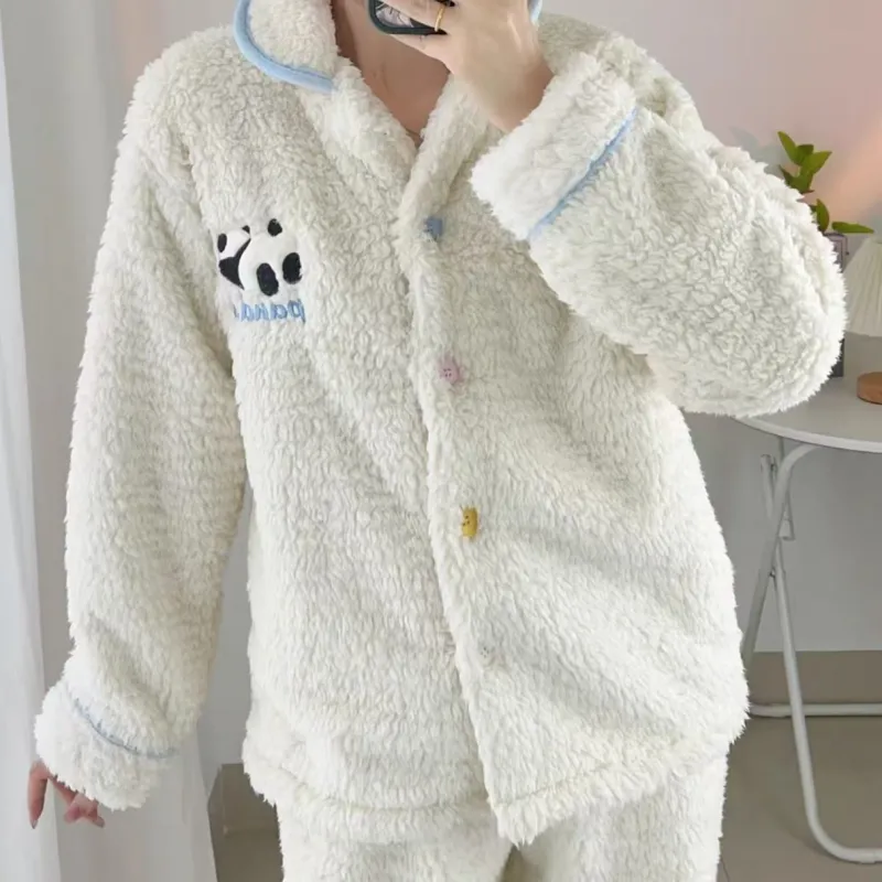 WANANNI Pajama Set Women's White-5