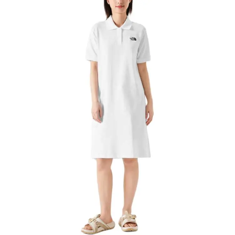 THE NORTH FACE City Outdoor Collection SS24 Short Sleeved Dress Women's White-2