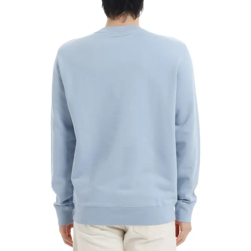 Maison Kitsune Chillax Fox Patch Crewneck Sweatshirt-1