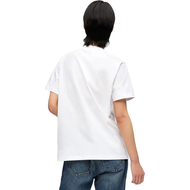 GANNI Logo Printed Crewneck T Shirt-3