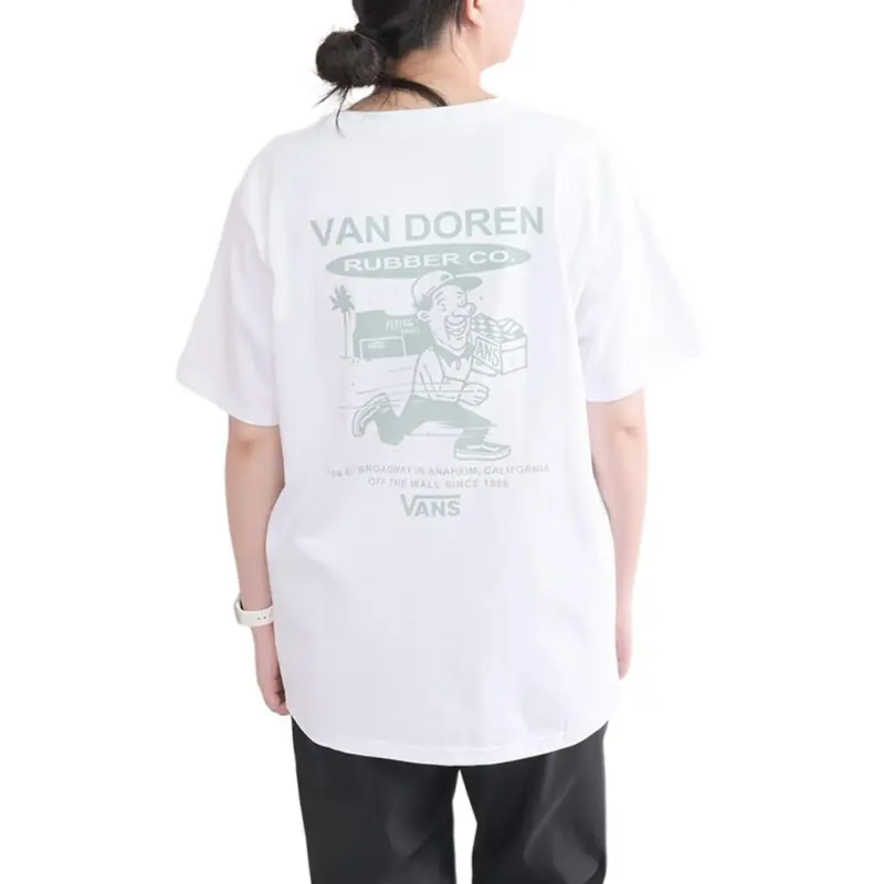 Vans T Shirts Men White-3