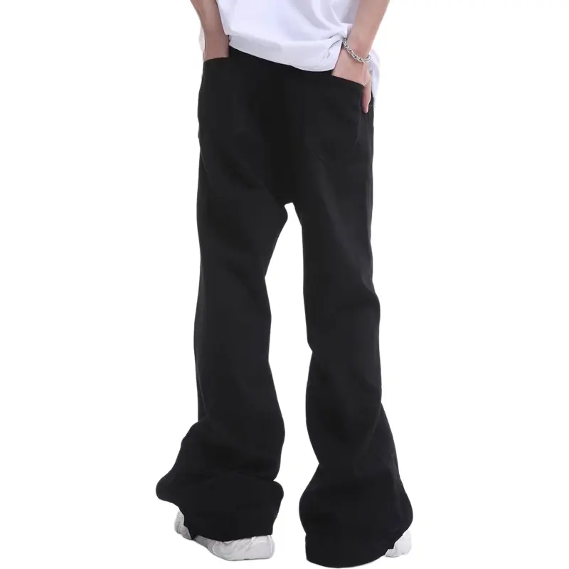 TESTUNG Jeans Unisex Rusty Earth Tone And Black Classic Color Scheme-13