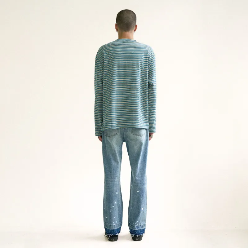 False Perception Sweatshirt Unisex Blue-3