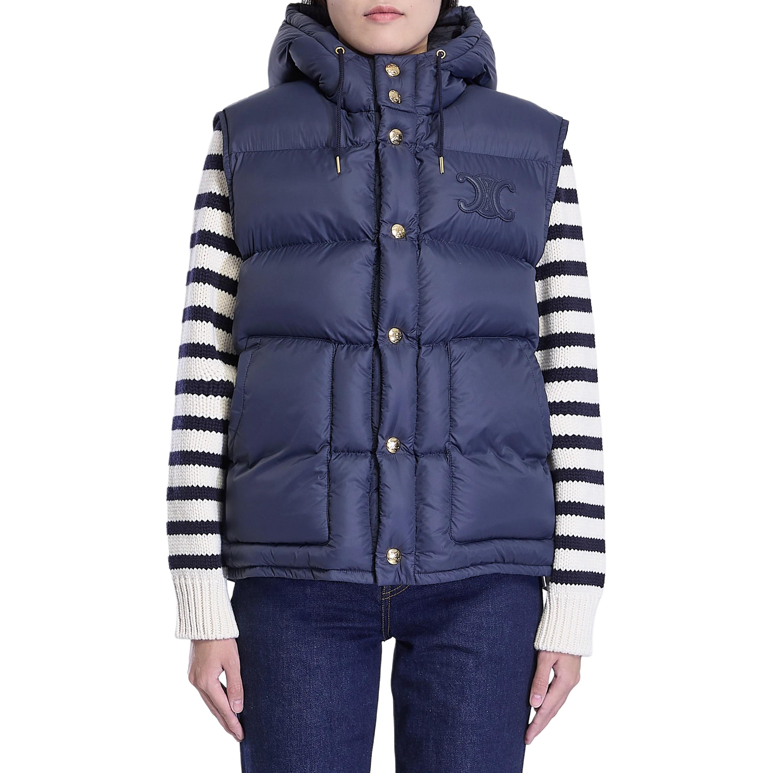 CELINE Sleeveless Hooded Puffer Vest - Cheap Rcj Jordan Outlet CELINE Sleeveless Hooded Puffer Vest - Cheap Rcj Jordan Outlet
