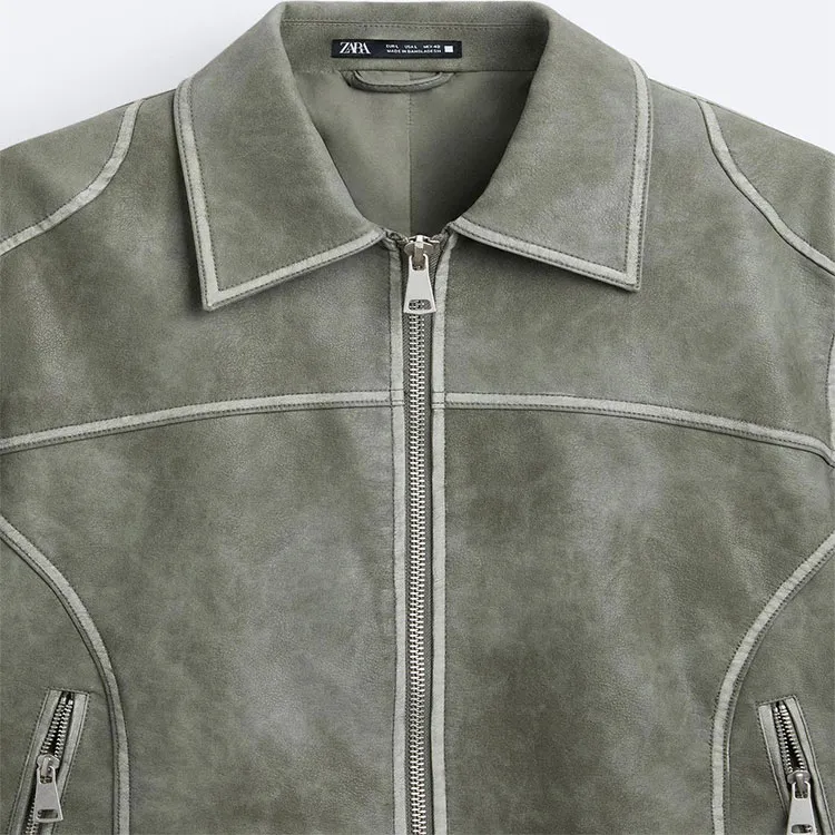 ZARA Jackets & Coats Men's Gray-2
