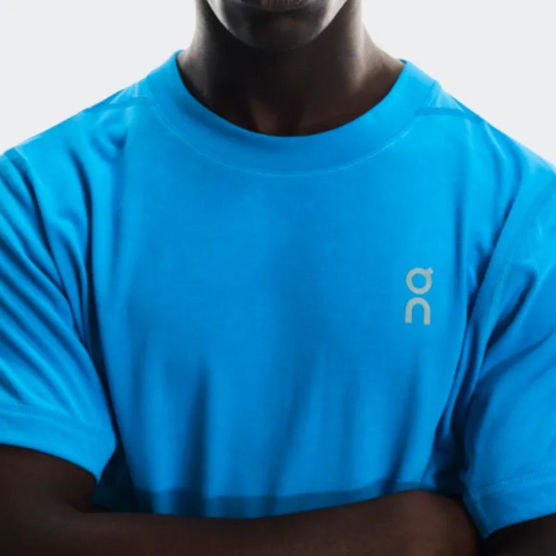 On T Shirts Men Cerulean-4