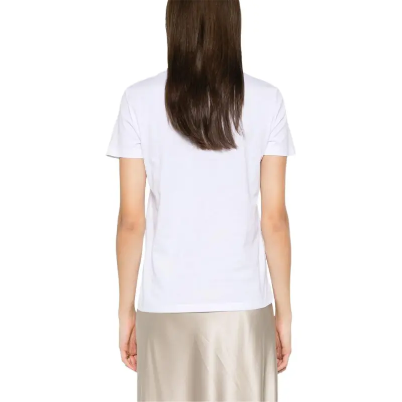MaxMara Nunzio Logo Embellished Crewneck T Shirt-3