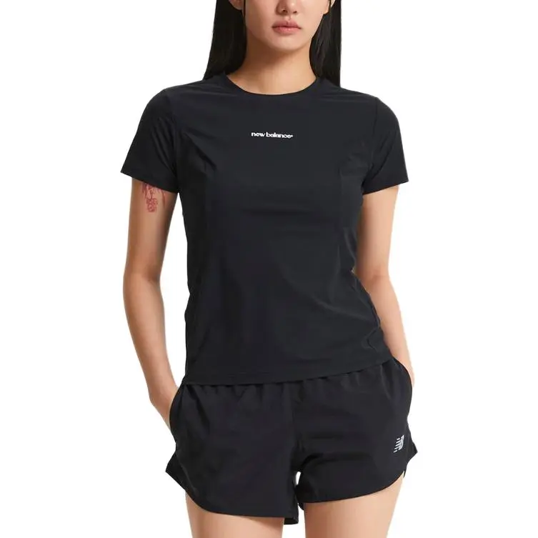 New Balance T Shirt Women's Black-2