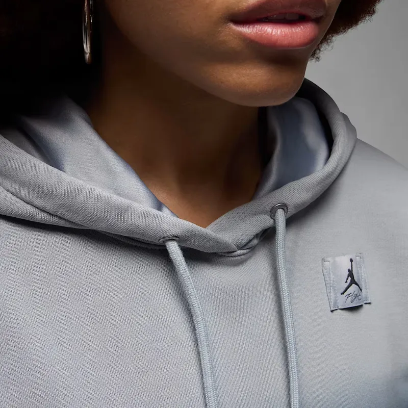 Jordan Flight Fleece Women's Satin Lined Pullover Hoodie-3