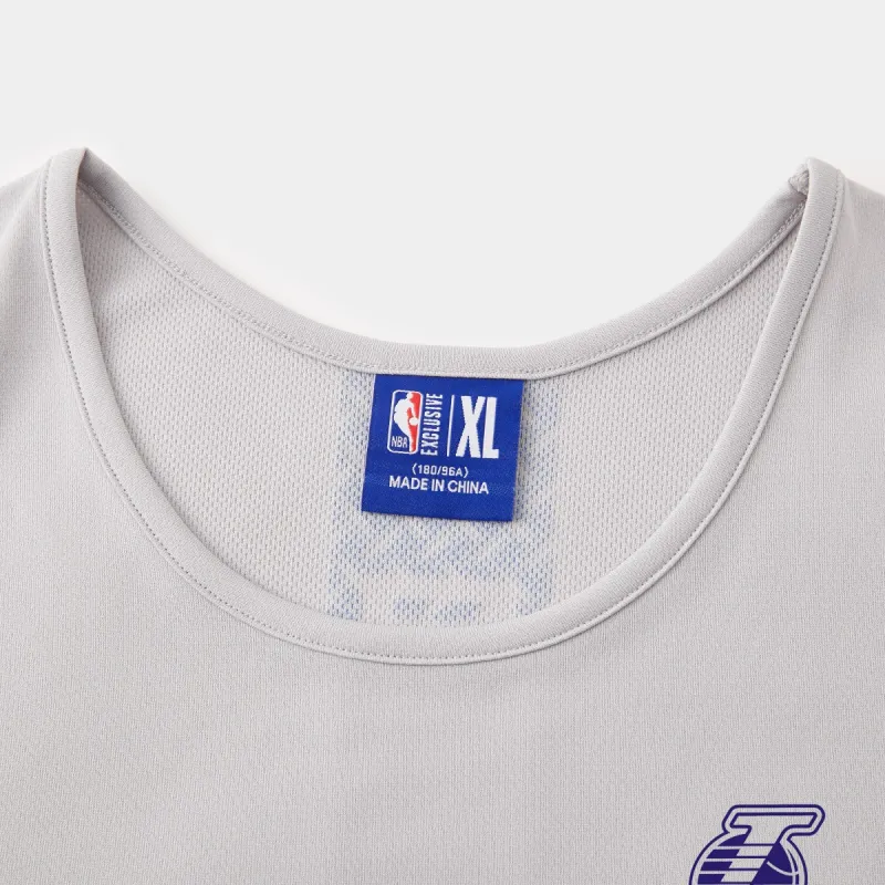 NBA Los Angeles Lakers Tank Top Unisex Gray-2