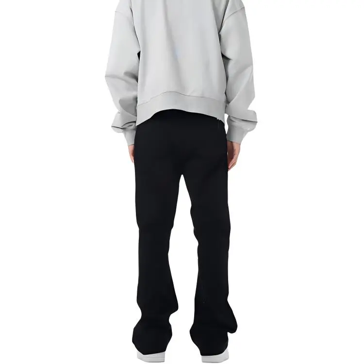 YINLEI Jeans Unisex Black-4