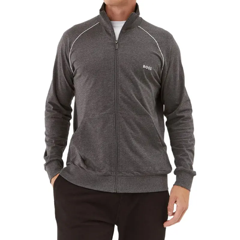HUGO BOSS Embroidered logo Zip up Jacket-2