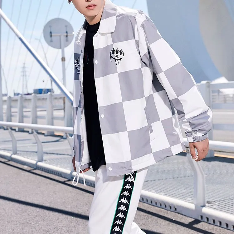 Kappa Jackets Unisex Korean White 012-5