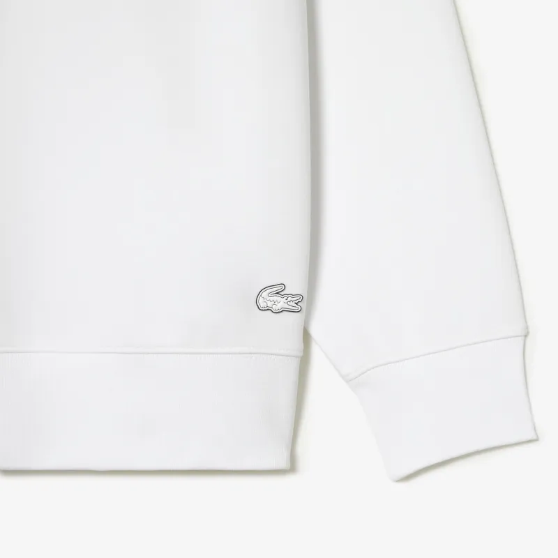 LACOSTE Sweatshirts Men White-4