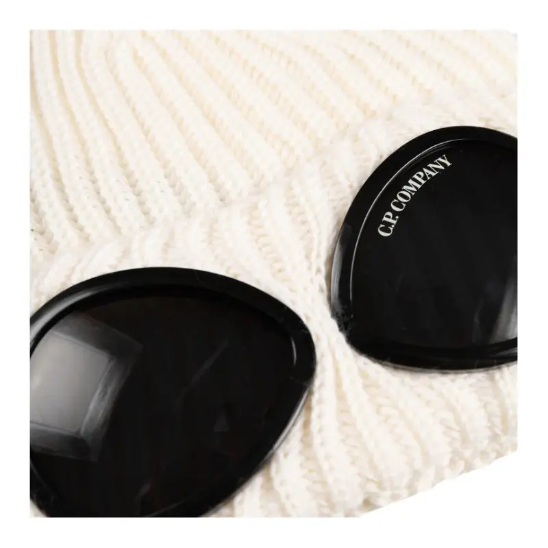 C.P.Company Goggle Detailed Turn Up Hem Beanie-4