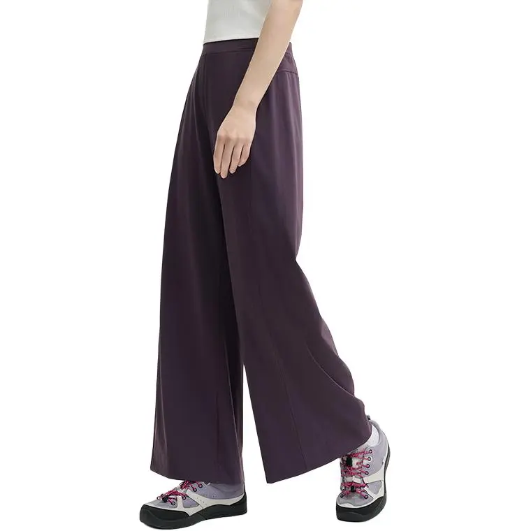 FILA ORIGINALE Casual Pants Women's Dark Purple-3