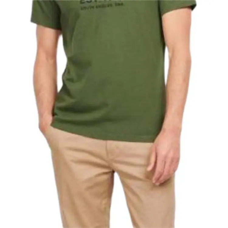 BARBOUR T Shirts Men Olive-4