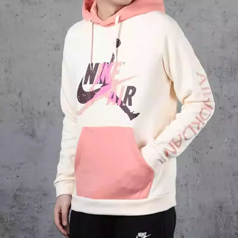 Nike AIR JORDAN Sweatshirt Men's Flesh Pink-2