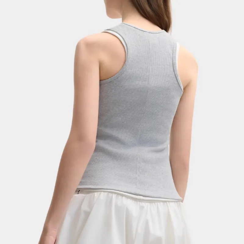 FILA ORIGINALE Tank Tops Women's Medium Heather Gray MG-1