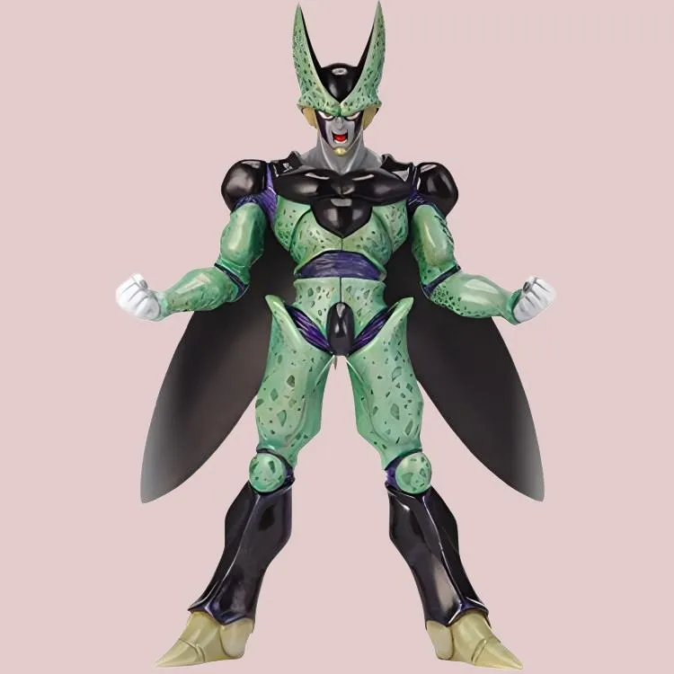 BANPRESTO Cell Glass Factory Dragon Ball Z Shaped World Martial Arts Tournament 1 Set Upright 21cm Bonus Gifts-3