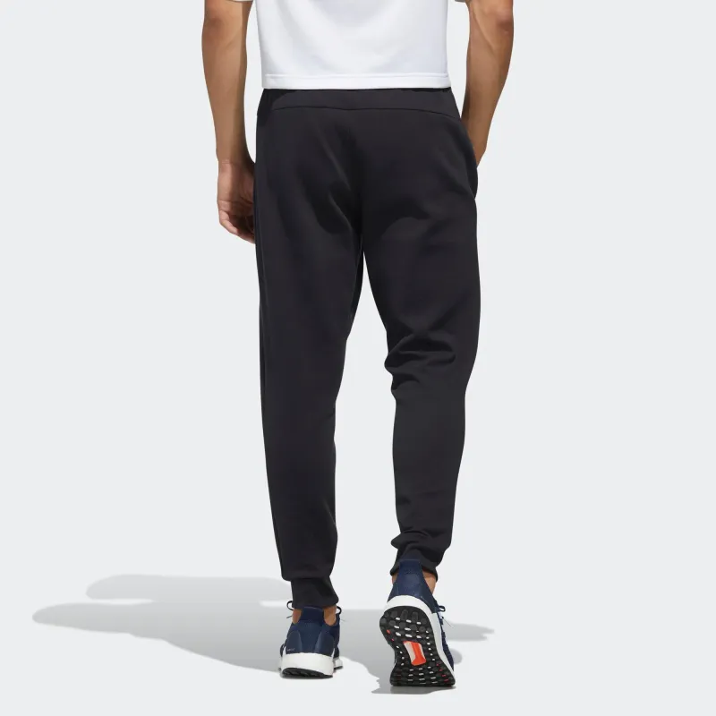 Adidas Knitted Sweatpants Men Black-4