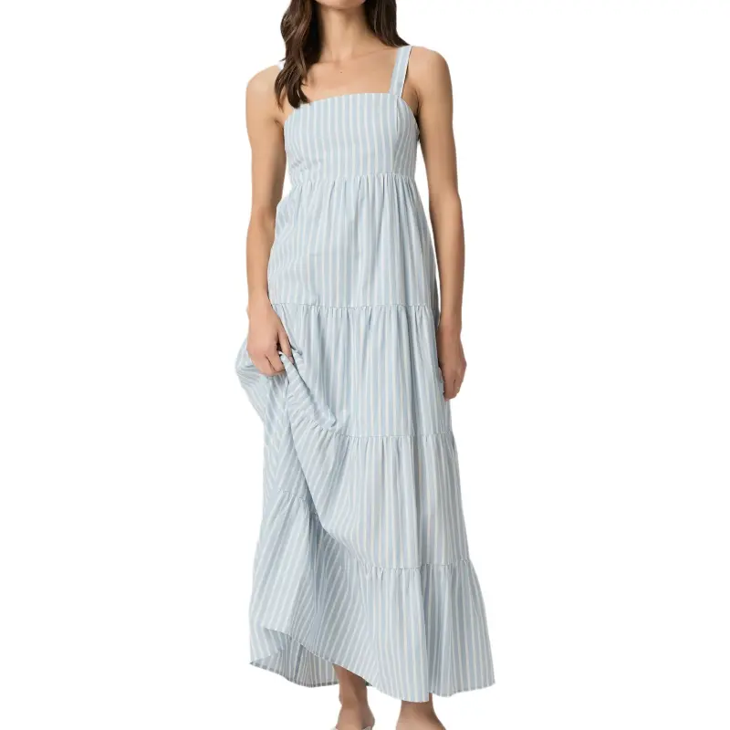 PAIGE Sleeveless Dress Women's Blue-1