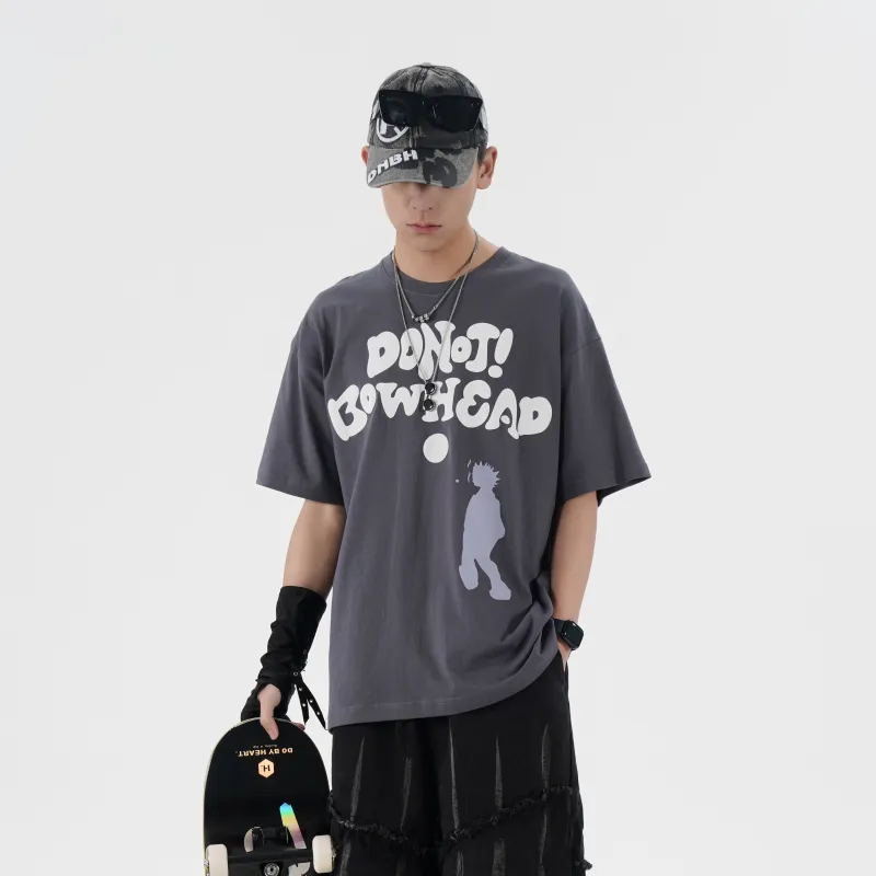 DNBH Versatile Short Sleeved T Shirts Unisex Multiple Colors-4