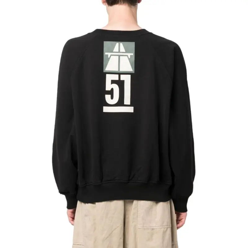 BALLY Logo Printed Crewneck Sweatshirt-3