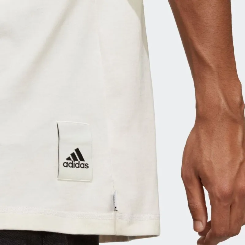 Adidas Lounge T Shirt Men's White-4