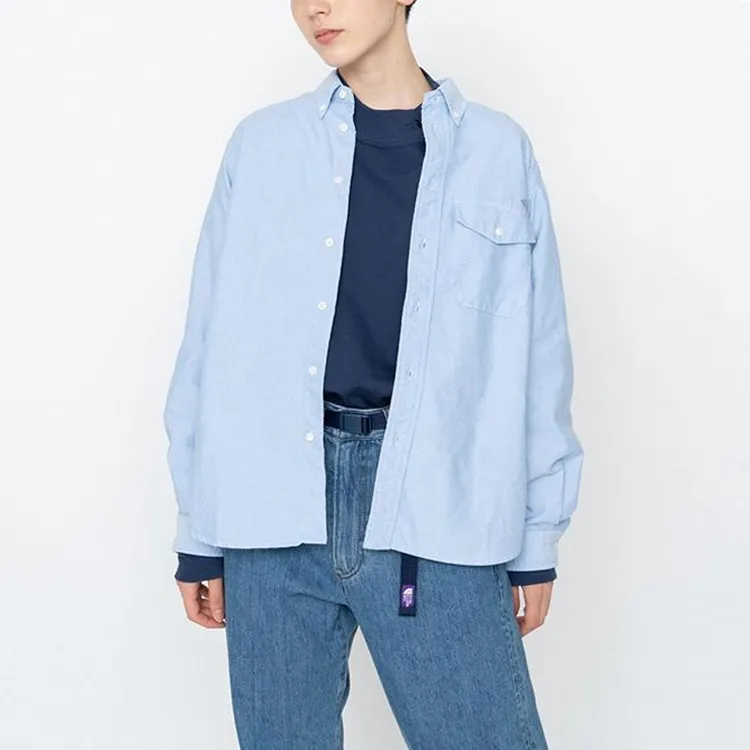 THE NORTH FACE PURPLE LABEL Shirt Unisex Blue-2
