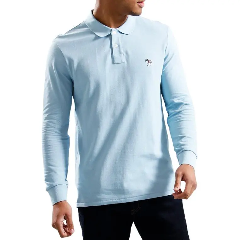 Paul Smith Polo Shirt Men's Sky Blue-2