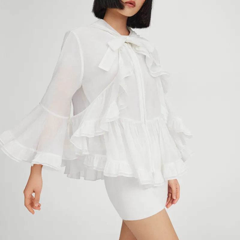 Susan Fang X Victoria's Secret SUSAN FANG Co branded Model Jackets Women's White-2