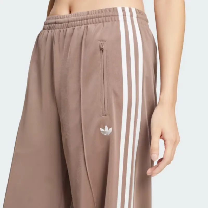Adidas Women's Adicolor Classic Firebird Loose Track Tracksuit Bottoms Trace Brown-4