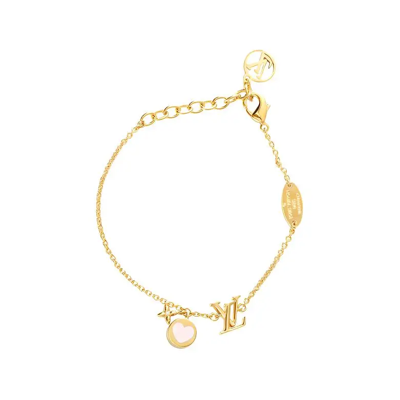 LOUIS VUITTON Metal, Enamel Bracelets Women's Gold-1