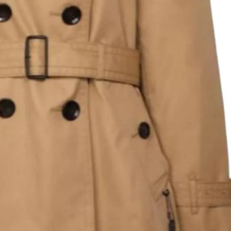 COACH SS22 Trench Coat Women's Brown-4